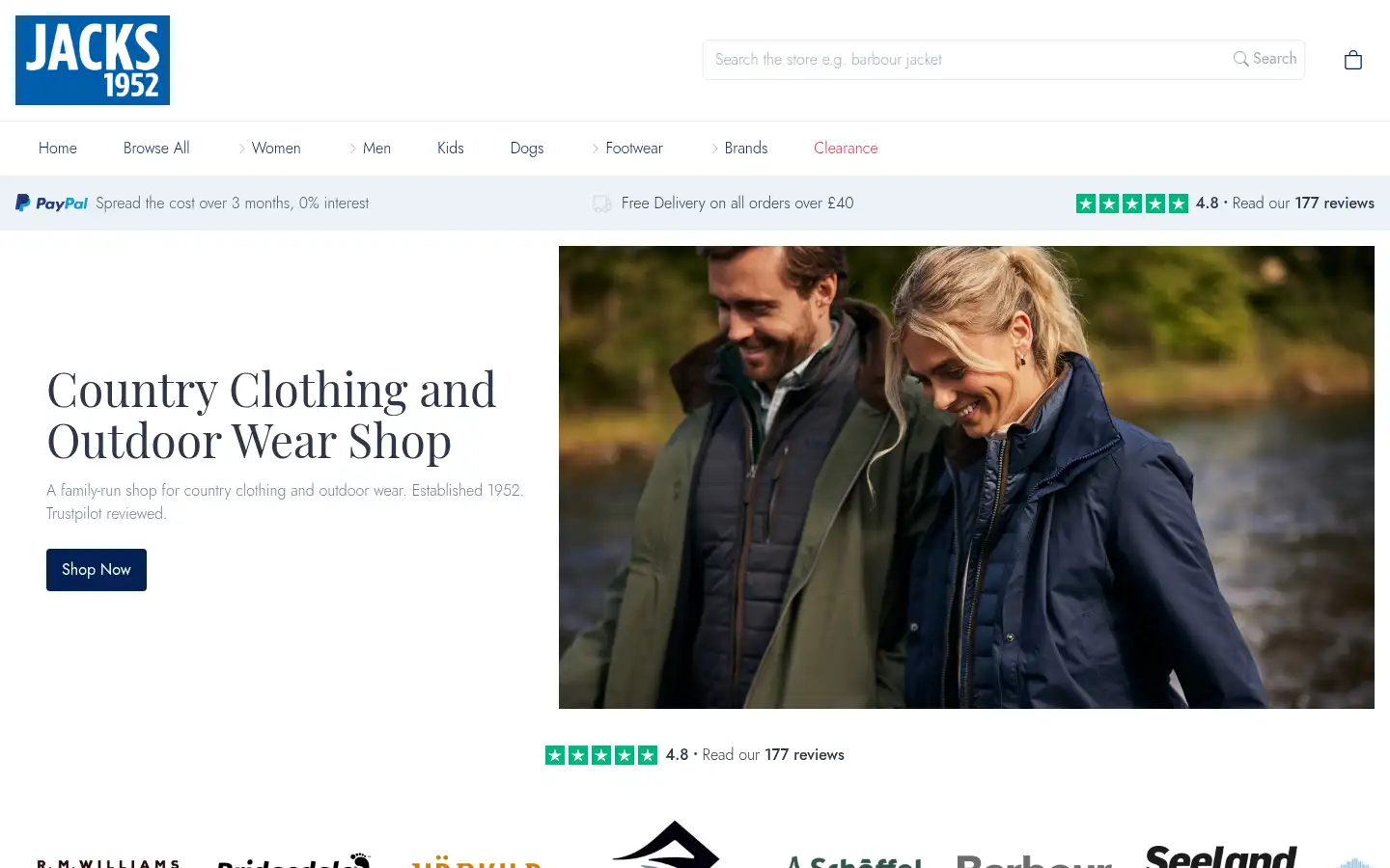 Screenshot of jacks1952.co.uk