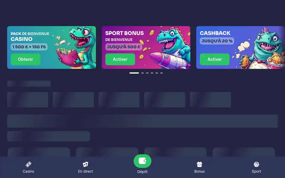 Screenshot of jackscasino.pro
