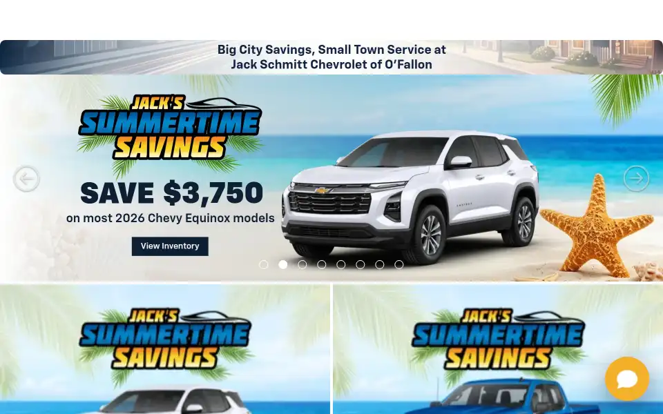 Screenshot of jackschmitt.com