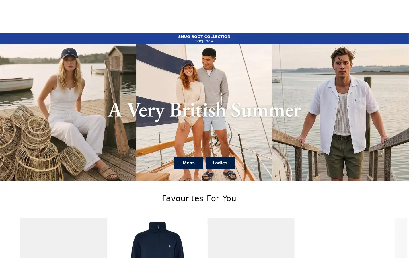 Screenshot of jackwills.com