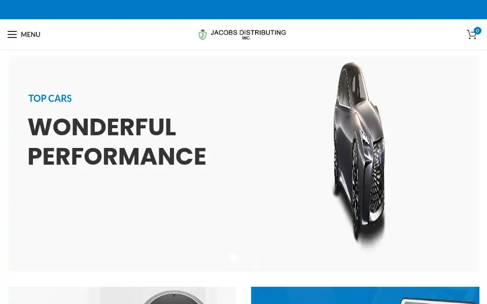 Screenshot of jacobsdistributing.com