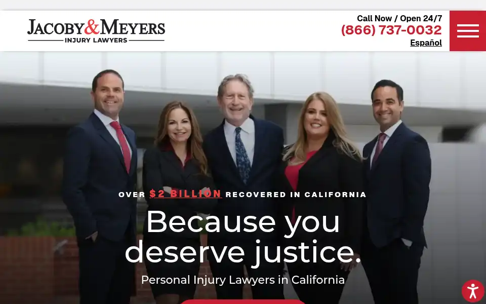 Screenshot of jacobyandmeyers.com