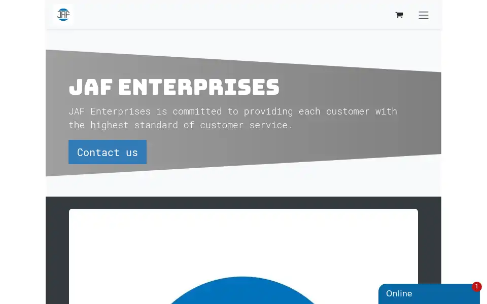 Screenshot of jaf-enterprises.odoo.com