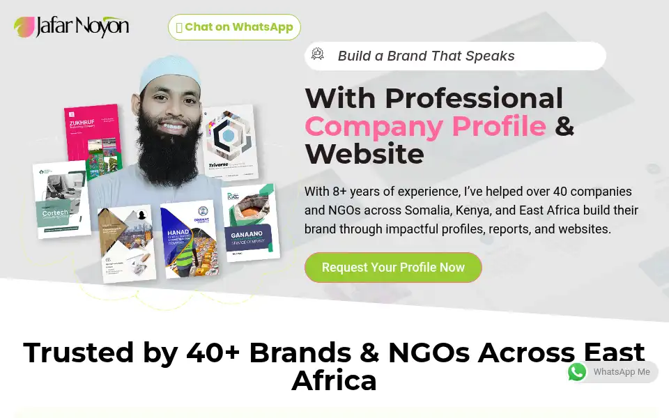Screenshot of jafarnoyon.com