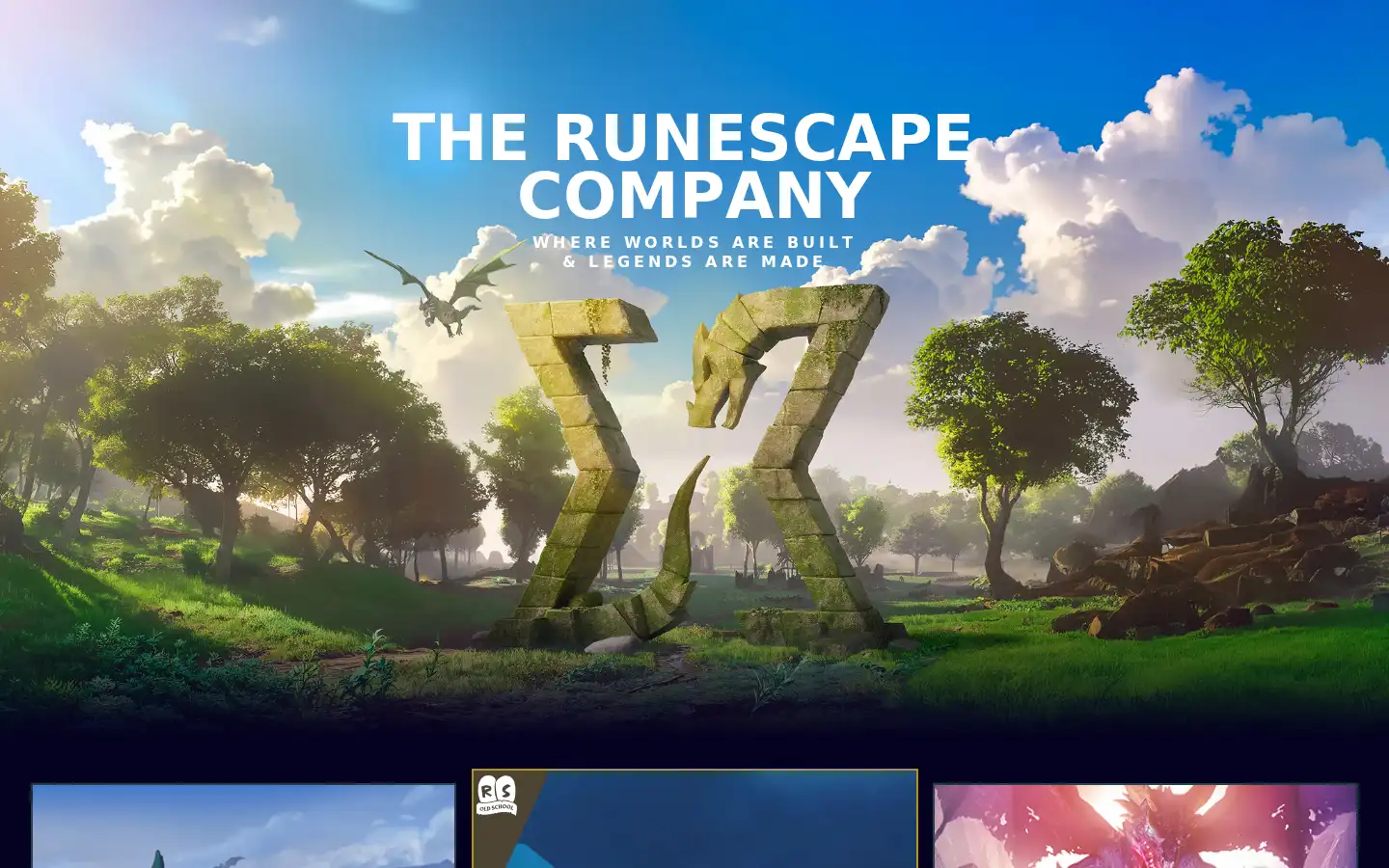 Screenshot of jagex.com