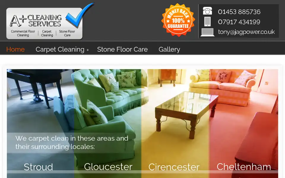 Screenshot of jagpower.co.uk