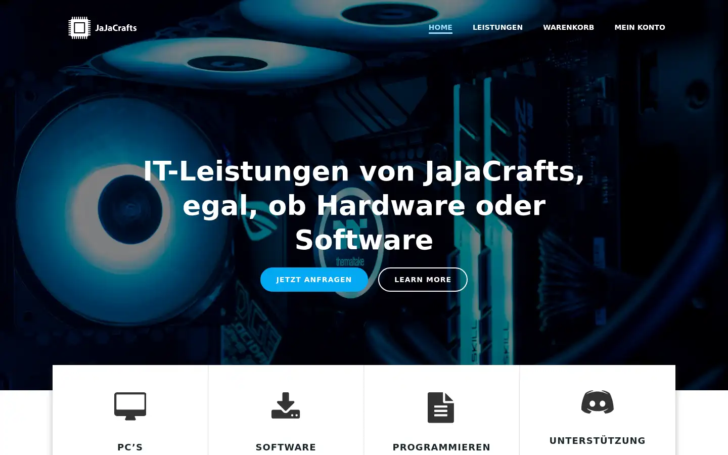 Screenshot of jajacrafts.com