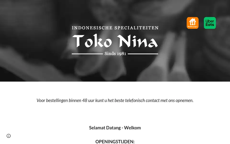 Screenshot of jajan.nl