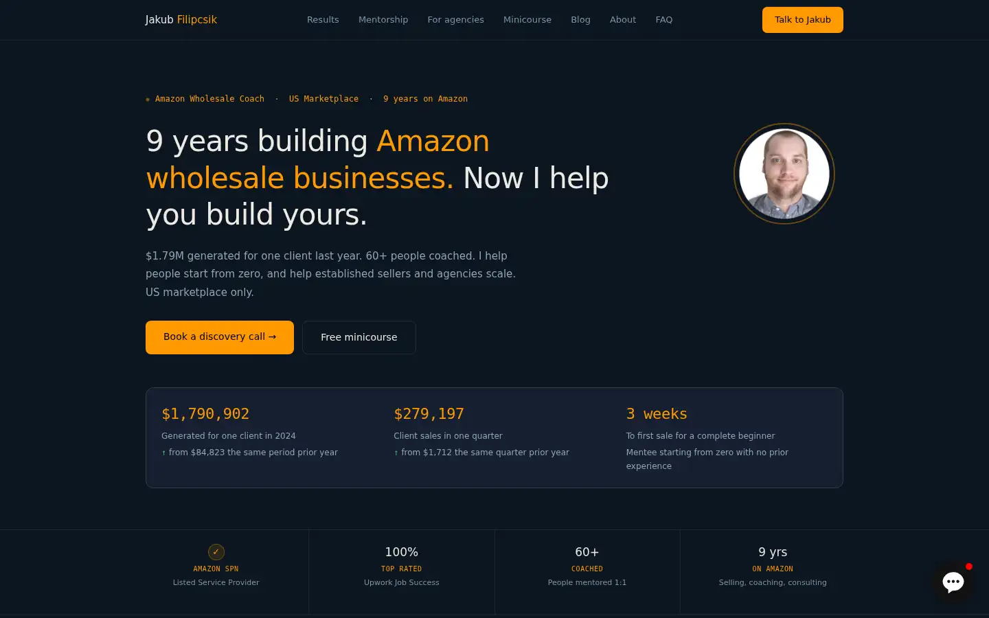 Screenshot of jakfi.eu