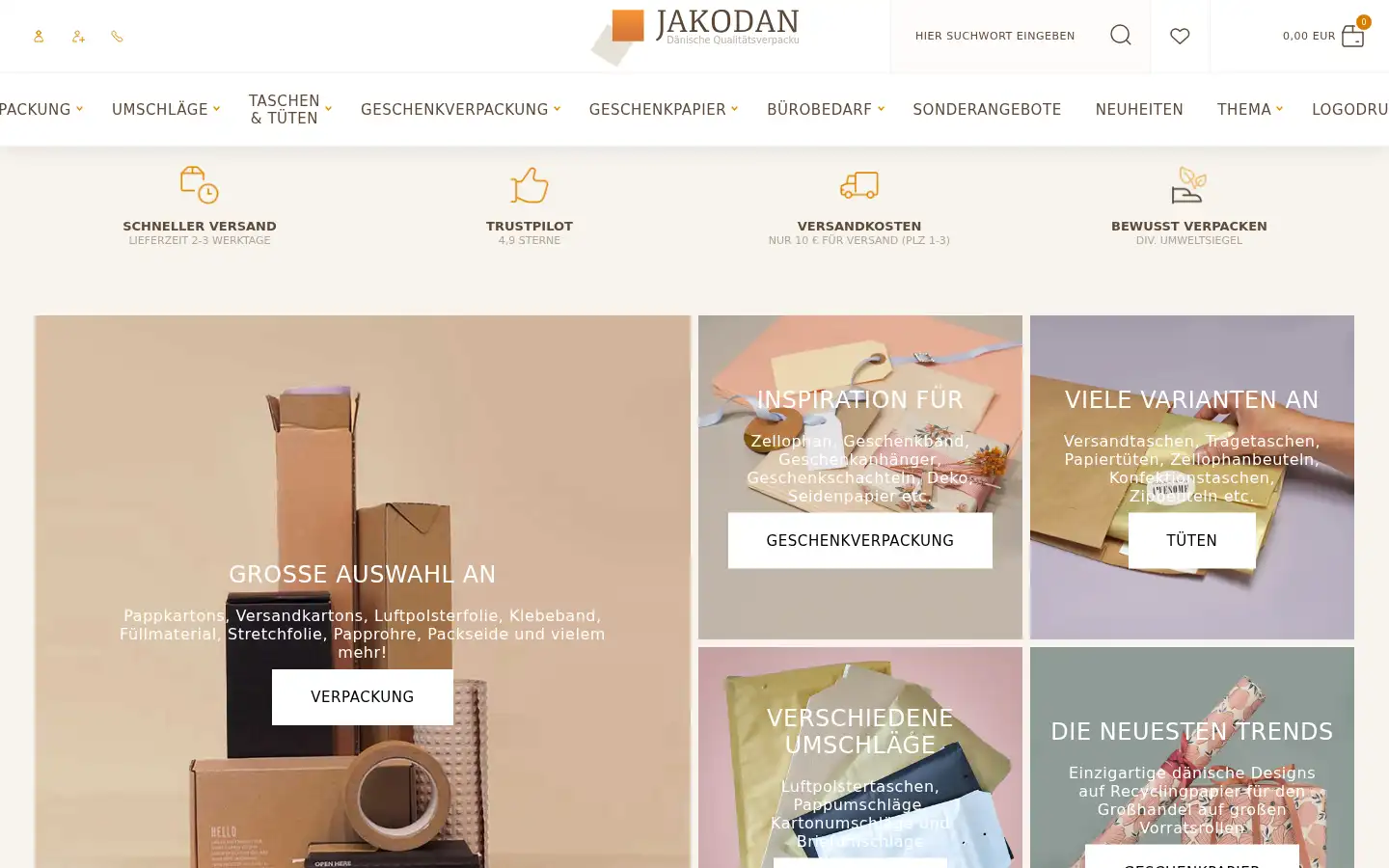 Screenshot of jakodan.de