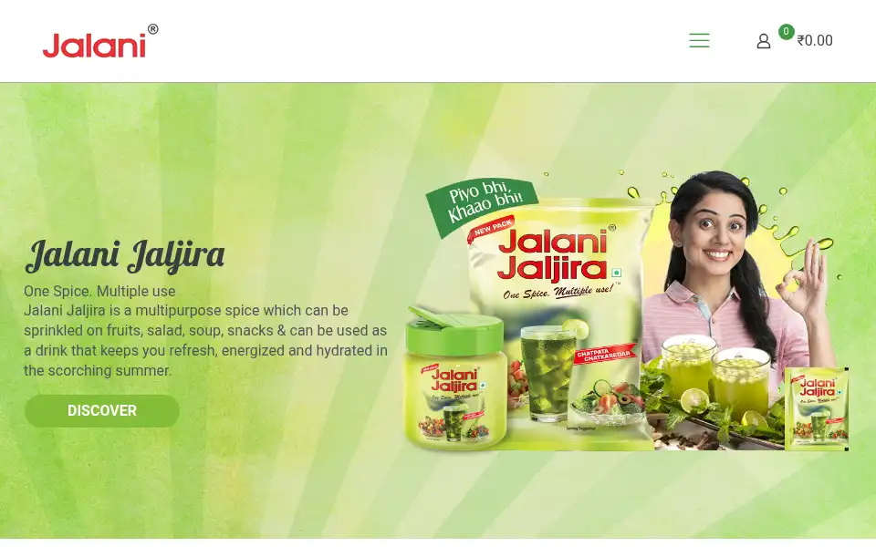 Screenshot of jalani.in