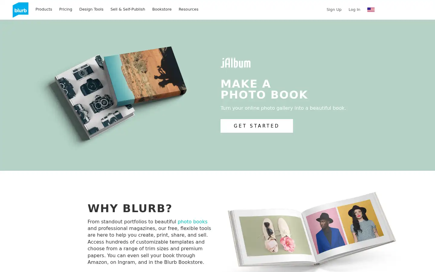 Screenshot of jalbum.net