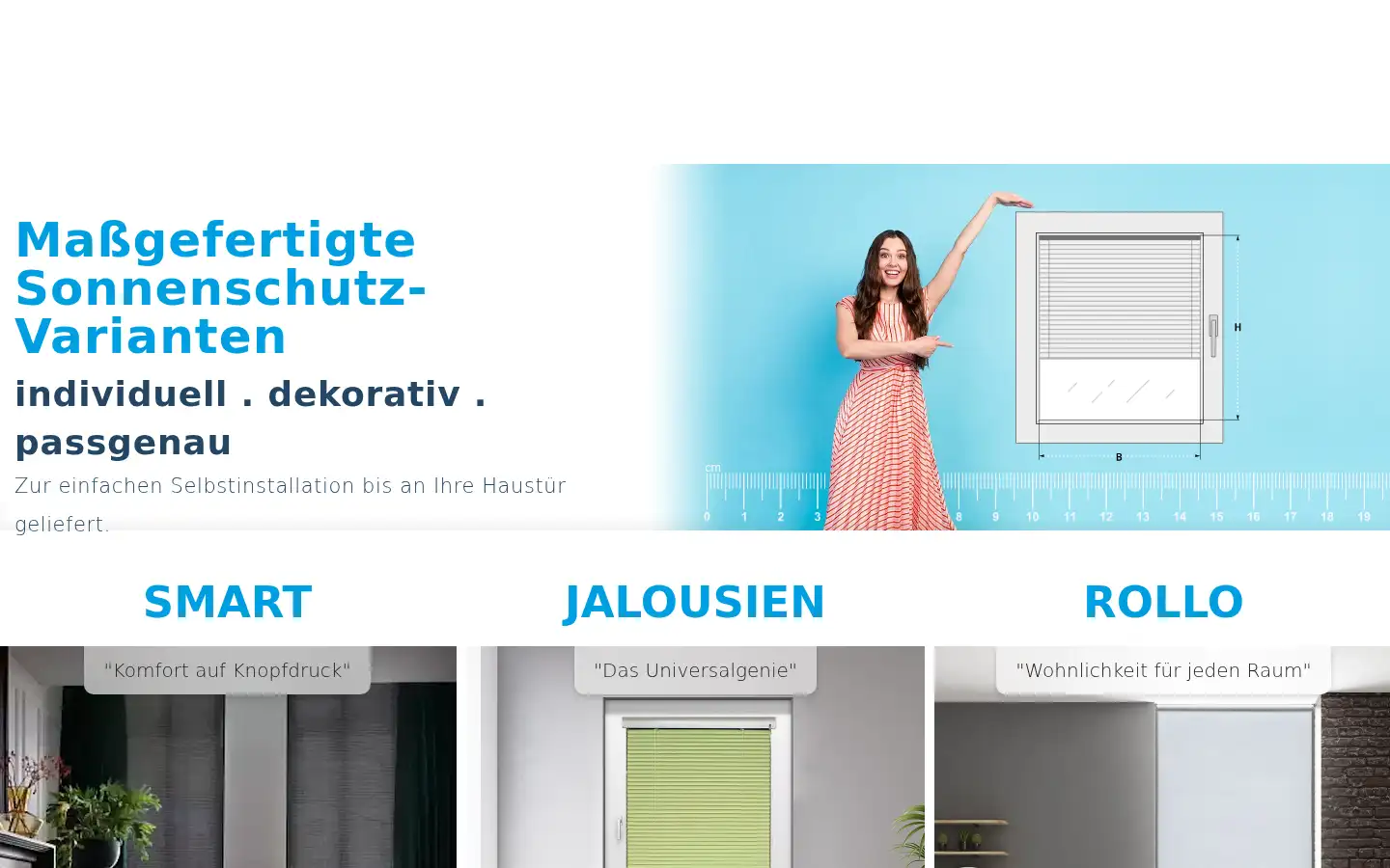 Screenshot of jalousien.com