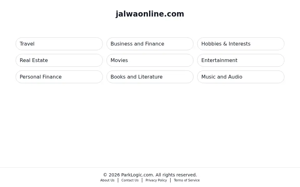 Screenshot of jalwaonline.com