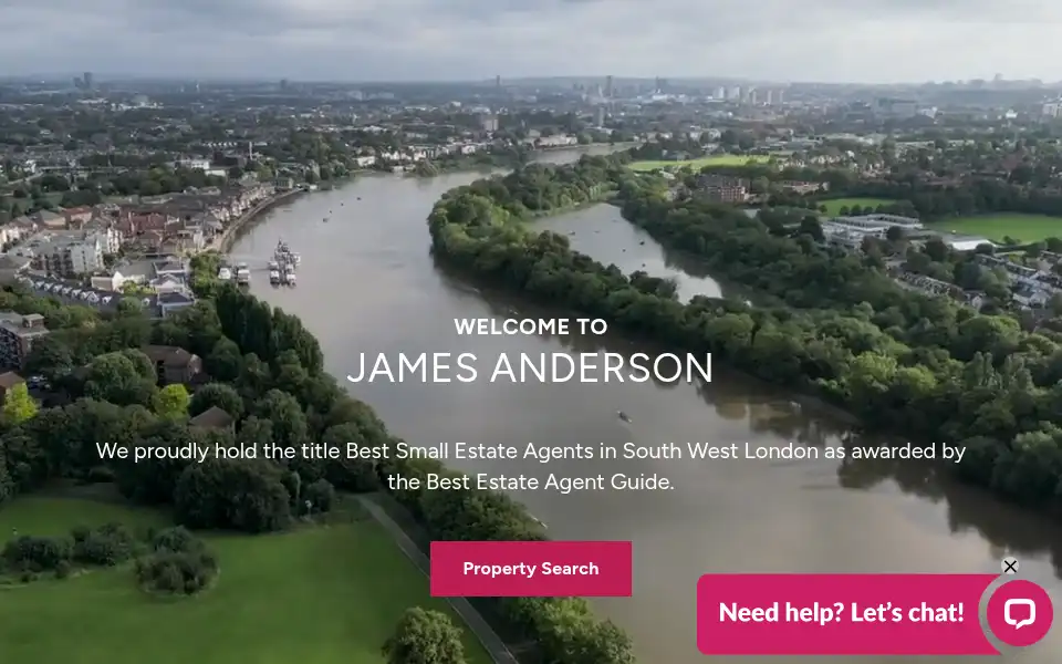 Screenshot of jamesanderson.co.uk
