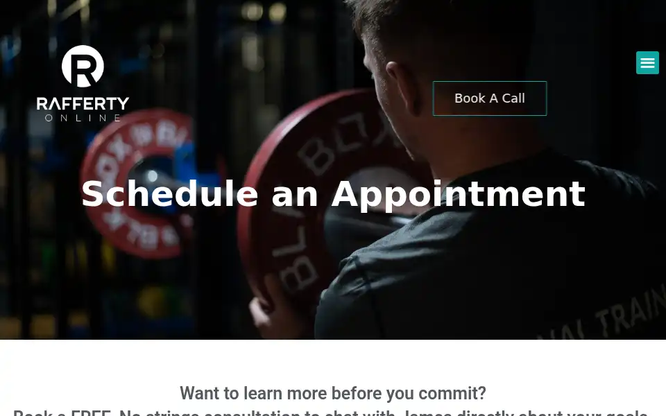Screenshot of jamesrafferty.ie