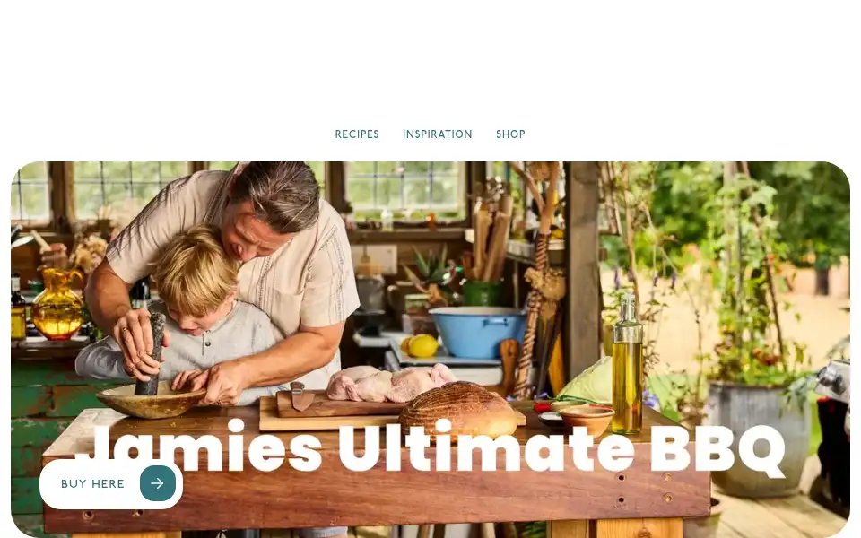 Screenshot of jamieoliver.com