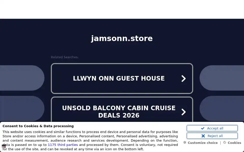 Screenshot of jamsonn.store