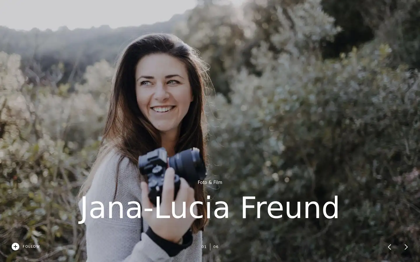 Screenshot of jana-freund-fotografie.de