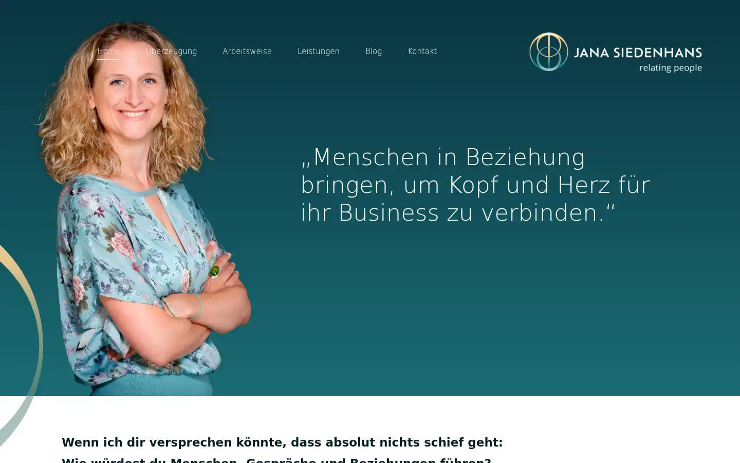 Screenshot of janasiedenhans.de