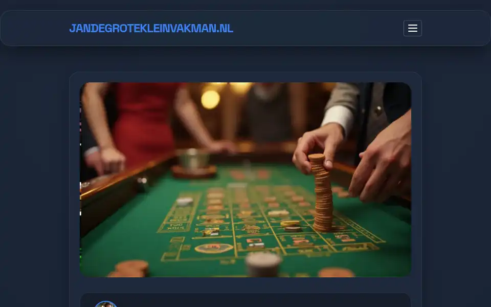 Screenshot of jandegrotekleinvakman.nl