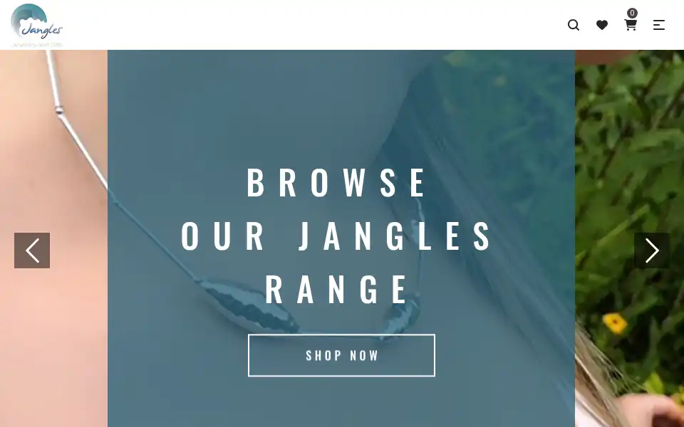 Screenshot of janglesjewellerycornwall.uk