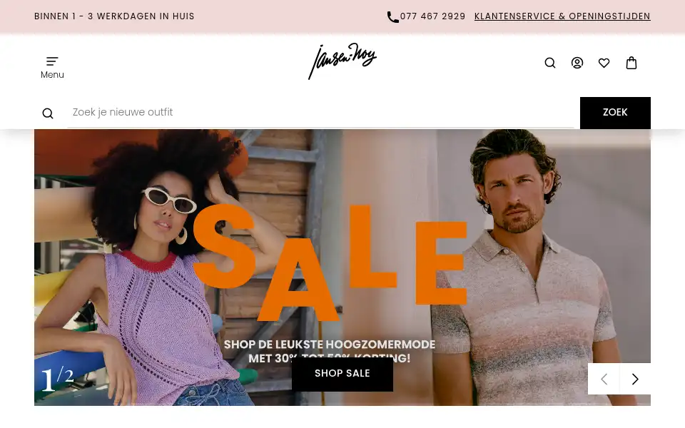 Screenshot of jansen-noy.nl