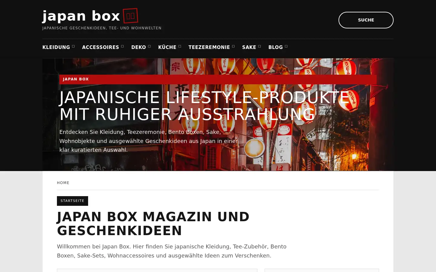 Screenshot of japan-box.de