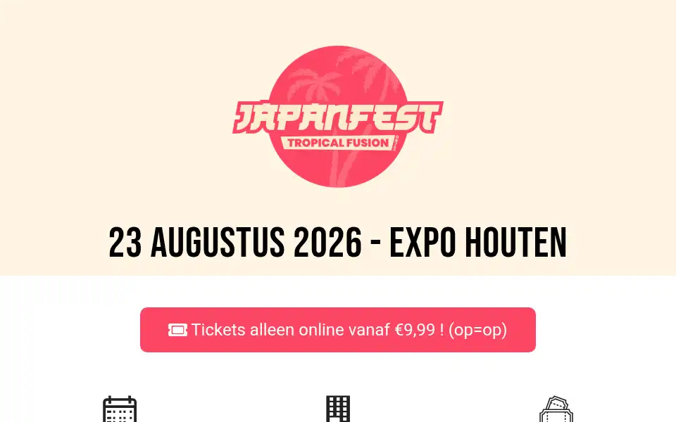 Screenshot of japanfest.nl