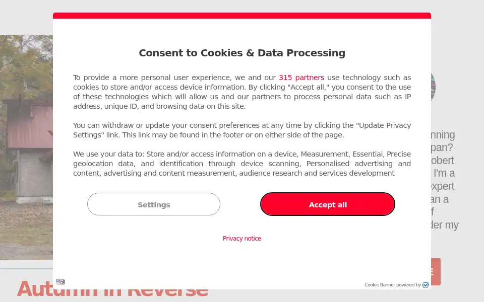 Screenshot of japanstartshere.com