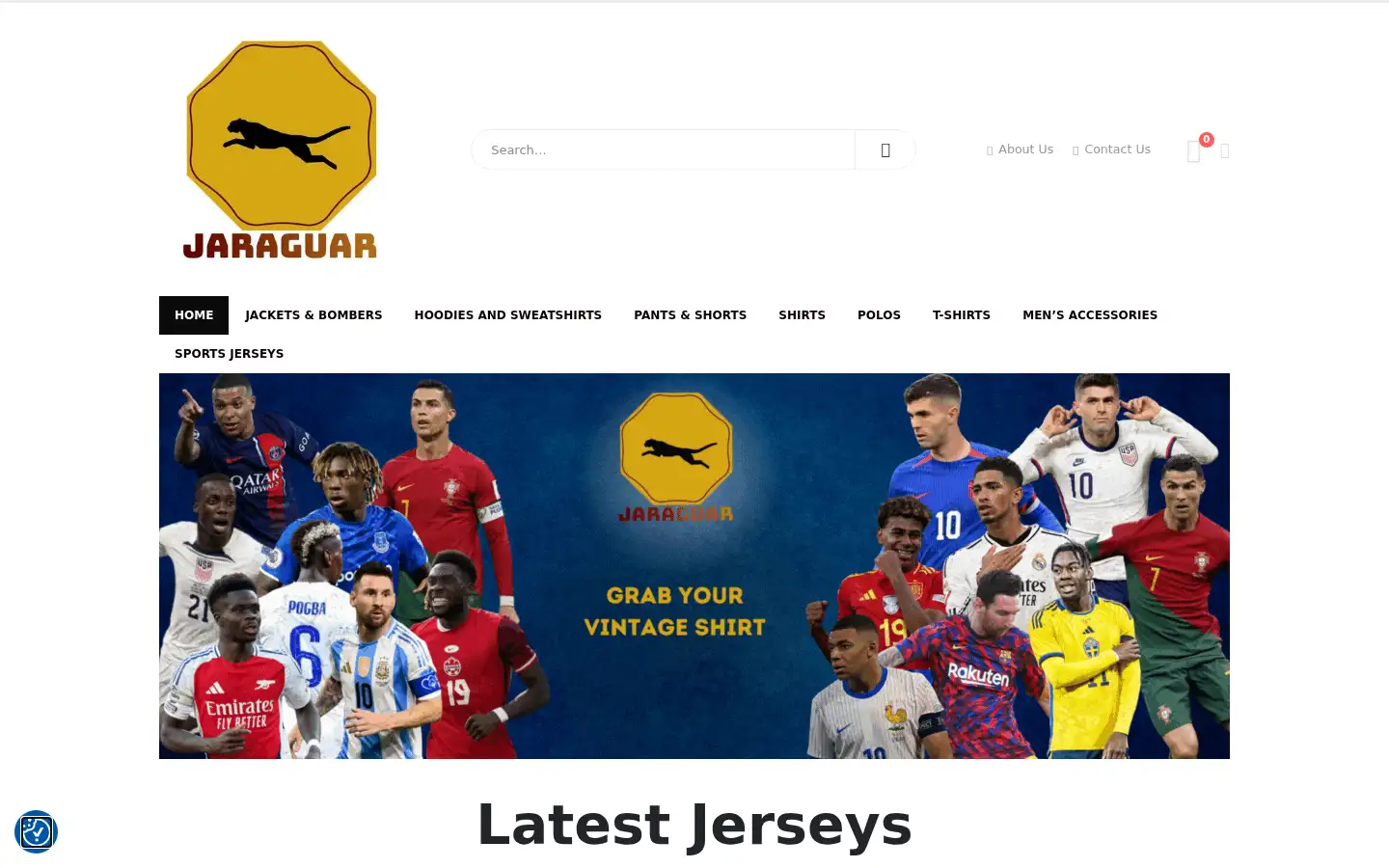 Screenshot of jaraguar.com