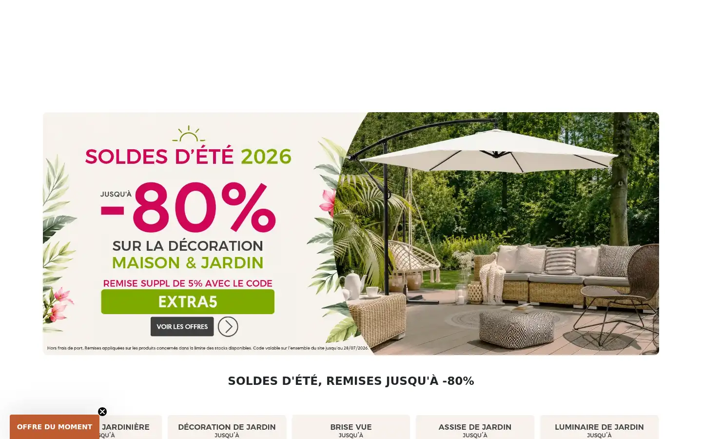 Screenshot of jardindeco.com