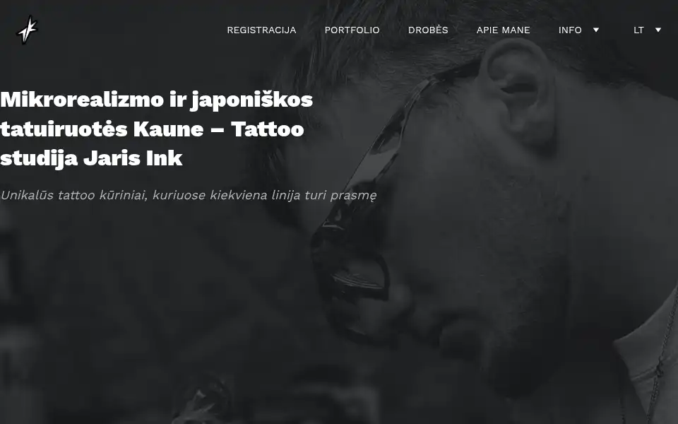 Screenshot of jarisink.com