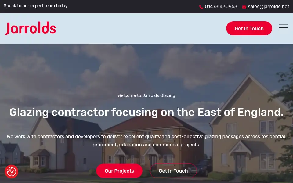 Screenshot of jarrolds.net