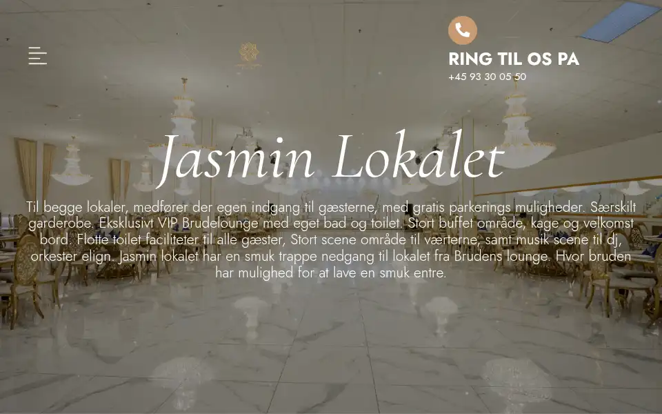 Screenshot of jasminlouisa.dk