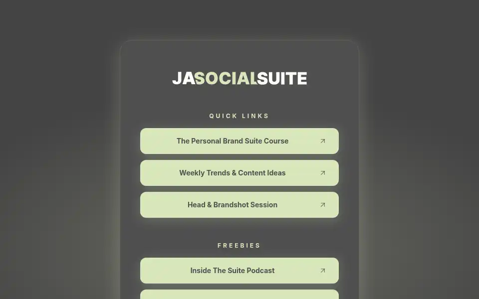 Screenshot of jasocialsuite.com