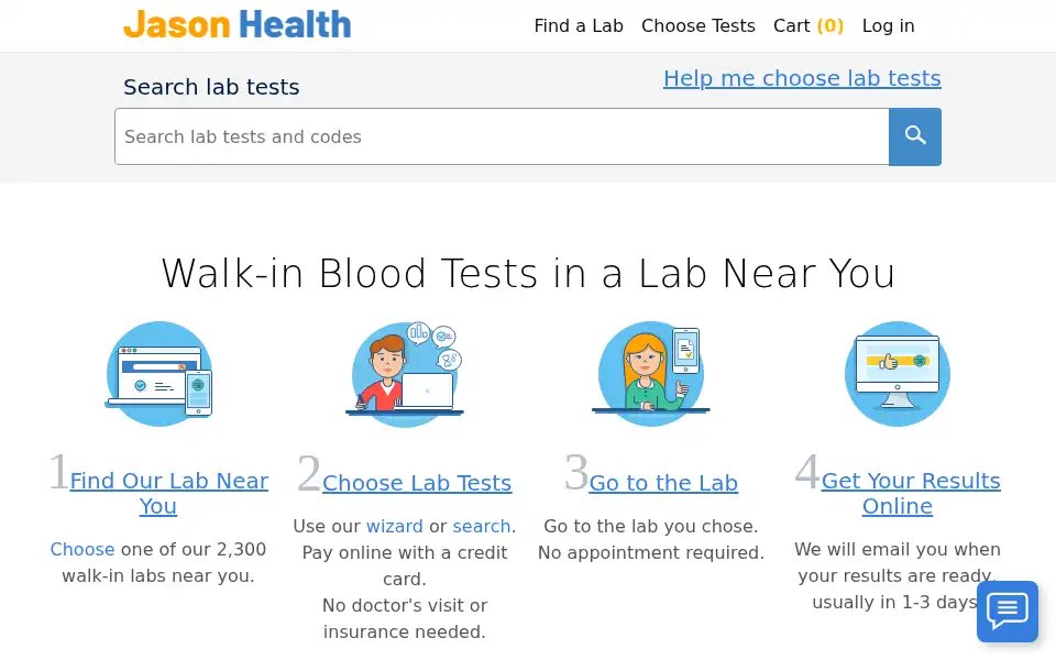 Screenshot of jasonhealth.com