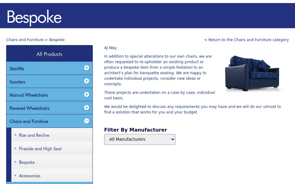 Screenshot of jay-care.co.uk