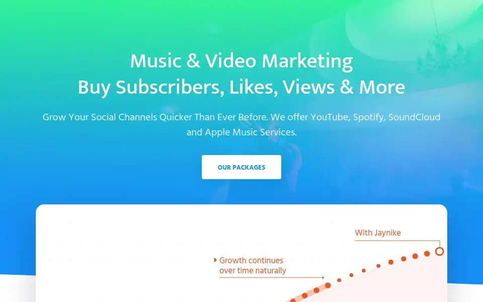 Screenshot of jaynike.com