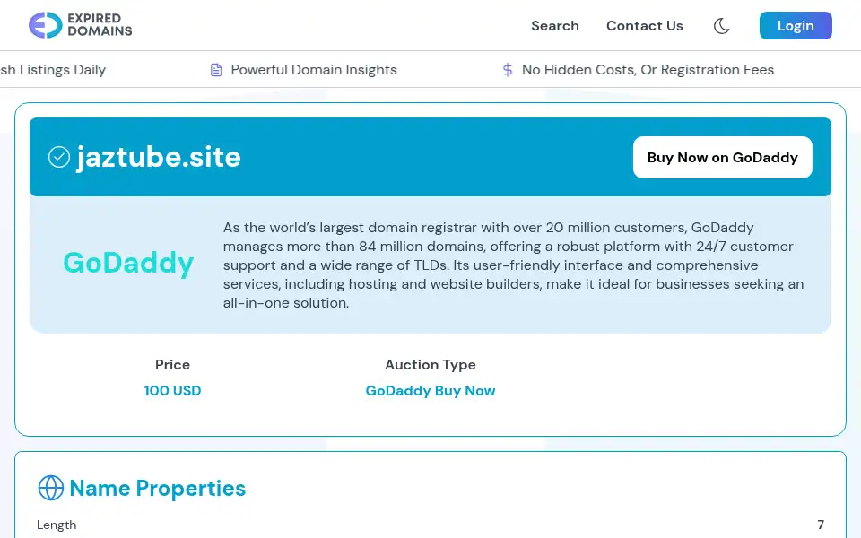 Screenshot of jaztube.site