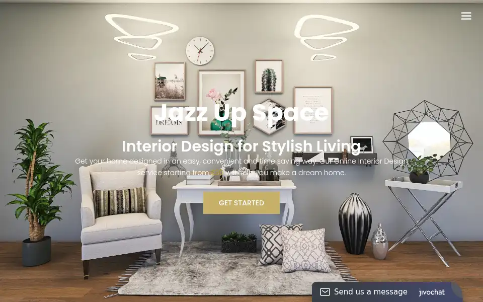 Screenshot of jazzupspace.com
