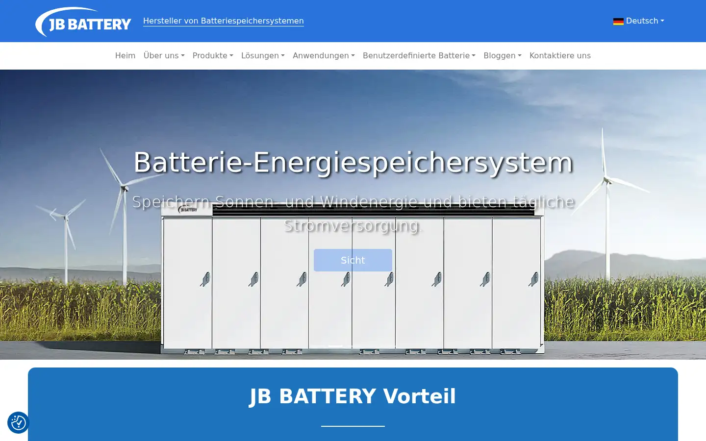 Screenshot of jbbessgermany.com