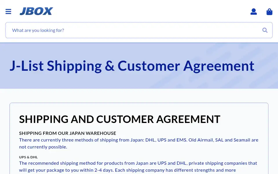 Screenshot of jbox.com