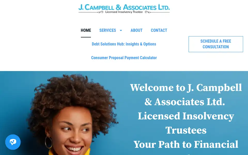 Screenshot of jcampbellandassociates.ca