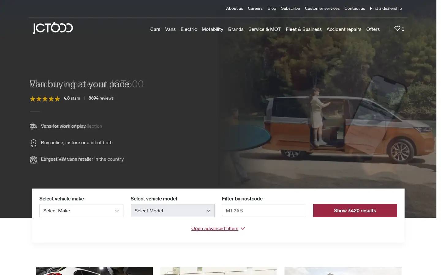Screenshot of jct600.co.uk