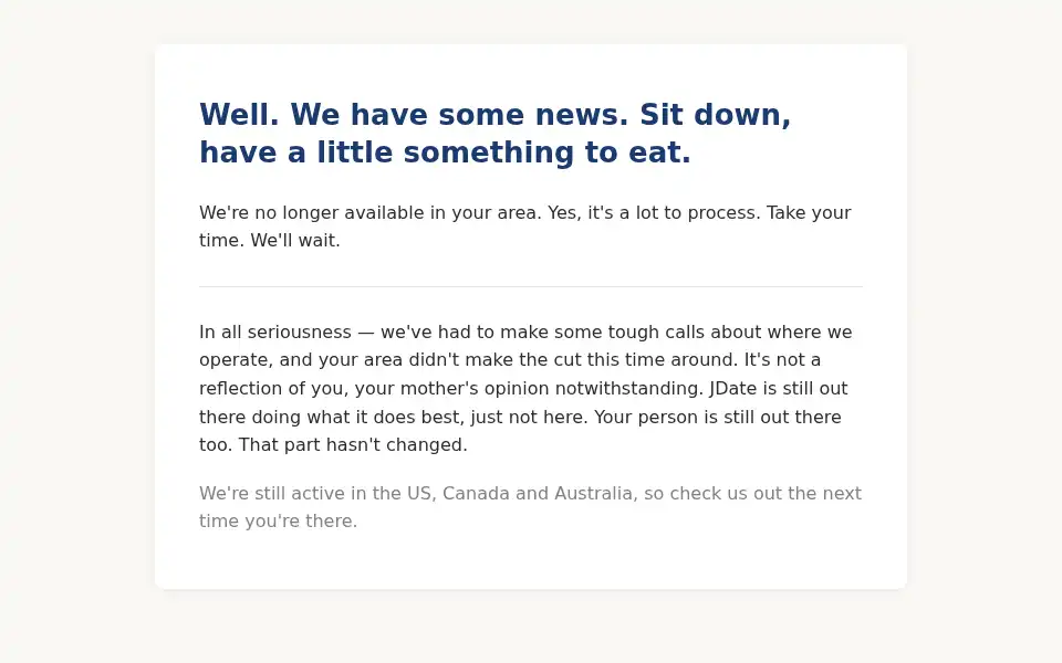 Screenshot of jdate.com