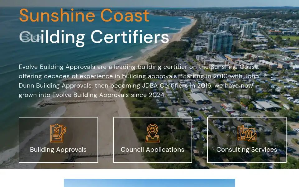 Screenshot of jdba.com.au