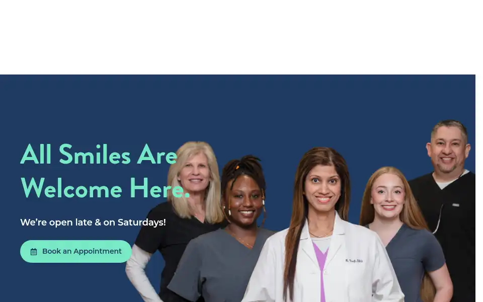 Screenshot of jeffersondentalclinics.com