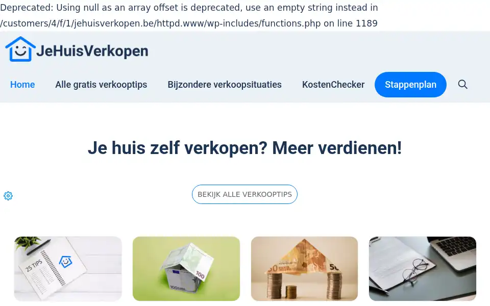 Screenshot of jehuisverkopen.be
