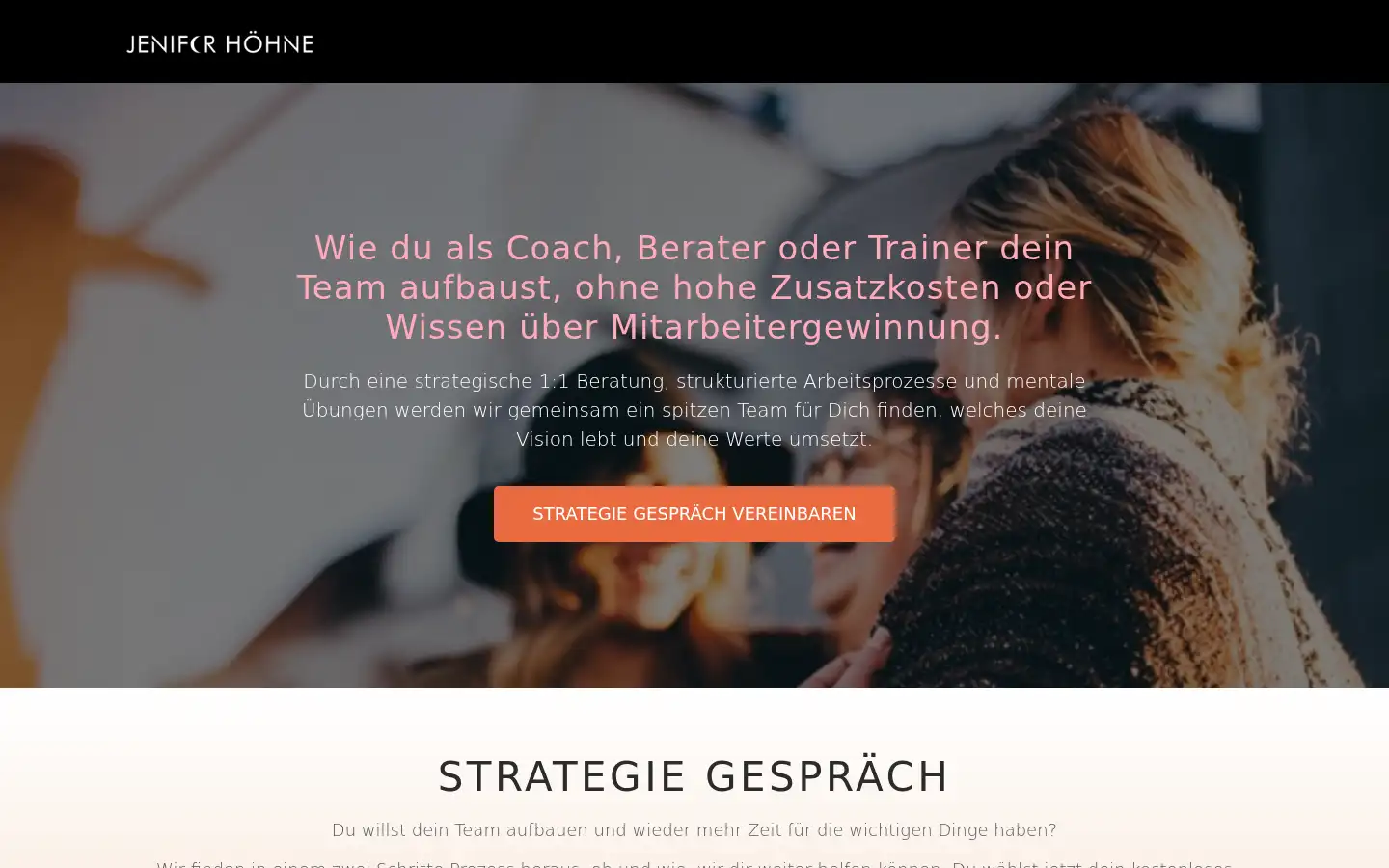 Screenshot of jeniferhoehne.de